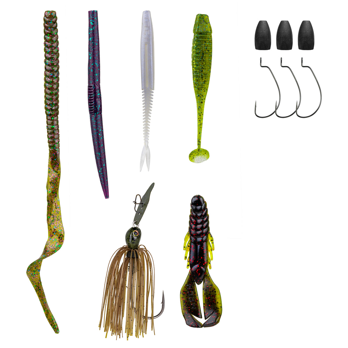 bass soft plastic lures 5" Paddle Tail Swim bait Fishing Lure Pearl 20 the Motion Fishing Baby Hawgzilla is a small creature bait that packs a big punch with a ton of action 1pc Soft Shrimp Style Soft