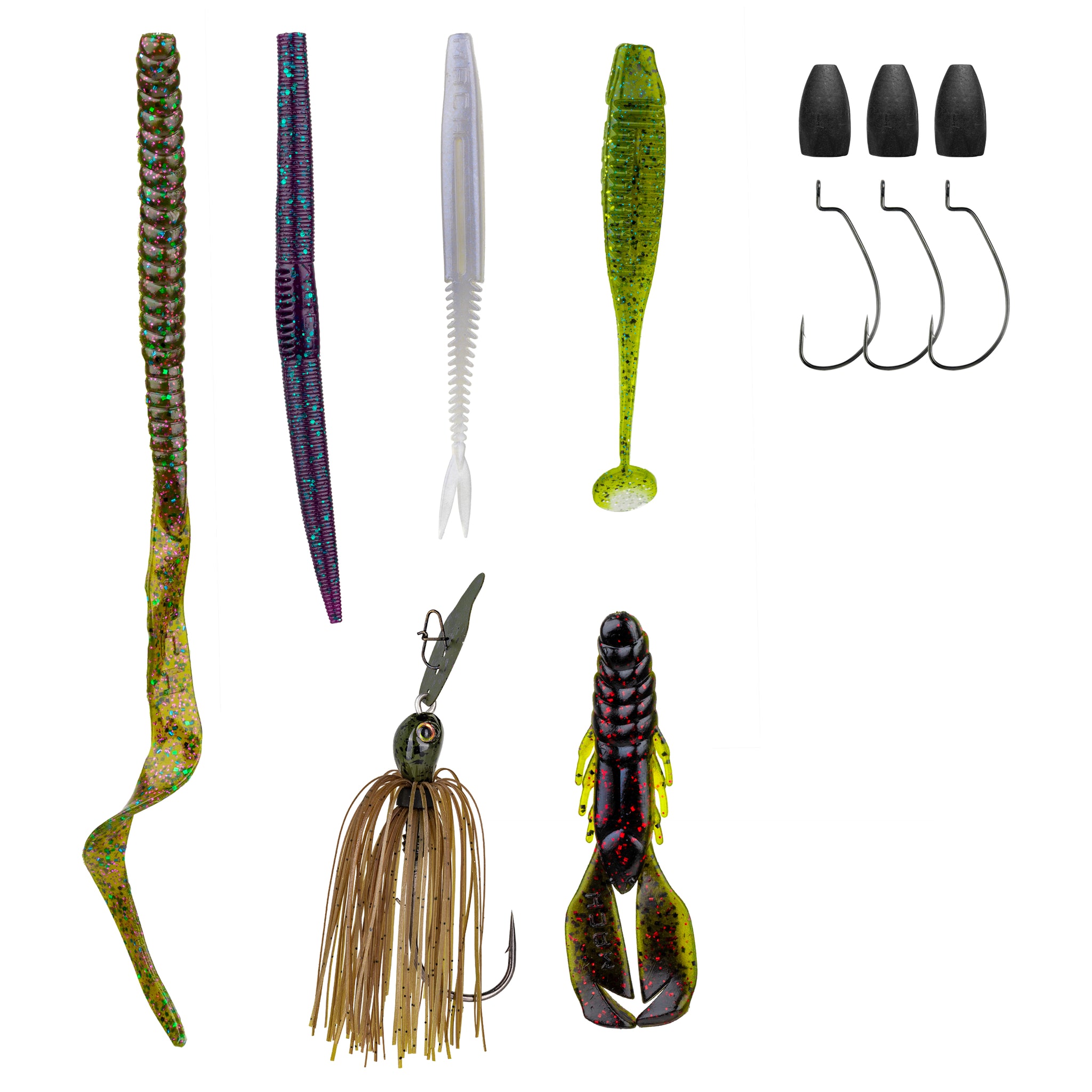 NEW Kickin Their Bass Soft Bait Kit – Kickin Their Bass Tv