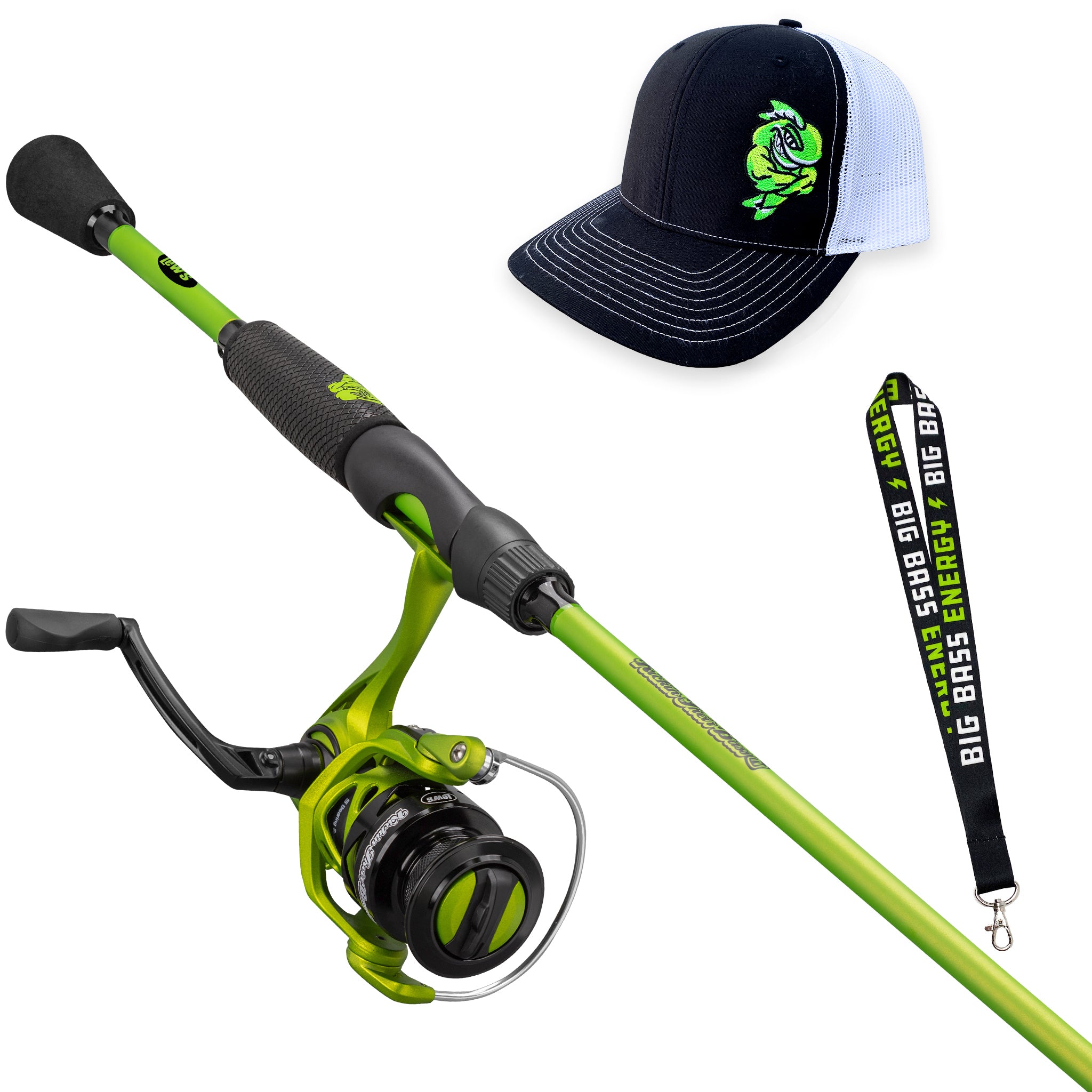Kickin' Their Bass x Lew's Spinning Combo Package